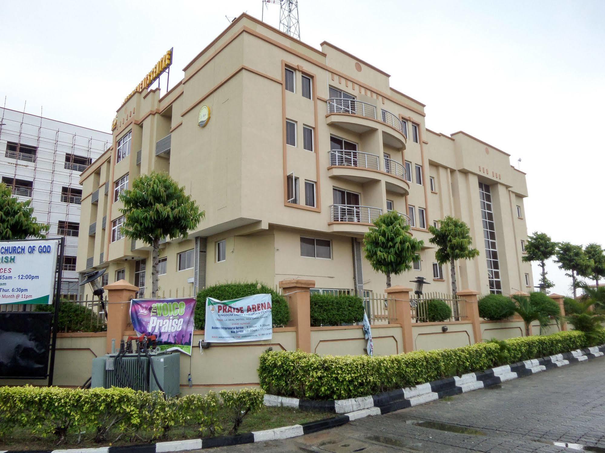 Le Real Hotel Lekki Exterior photo